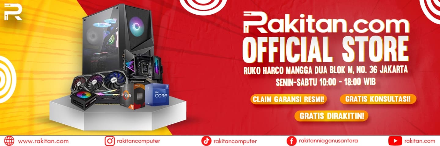 rakit pc di store kami banyak bonusnya. dijamin!